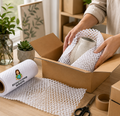 Ecocomb White Honeycomb Paper Wrap | Eco-Friendly Protective Packaging Combo Pack Of 3